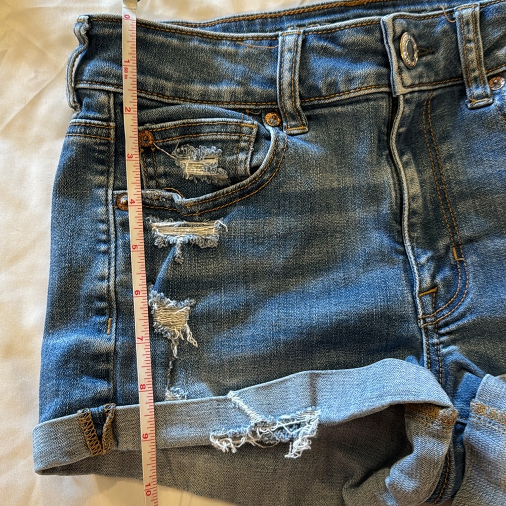 American Eagle Hi-Rise Shortie Shorts Bundle Size 4 - Picture 10 of 13